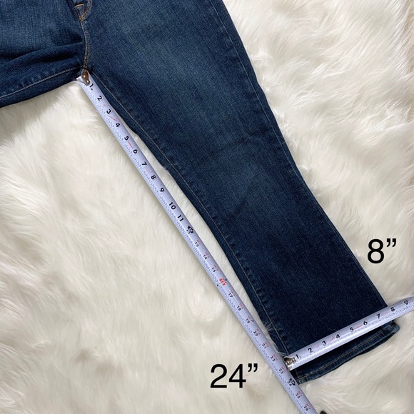 SOLD-J Brand Selena Skinny Fit Crop Bootcut Jeans - Picture 7 of 8